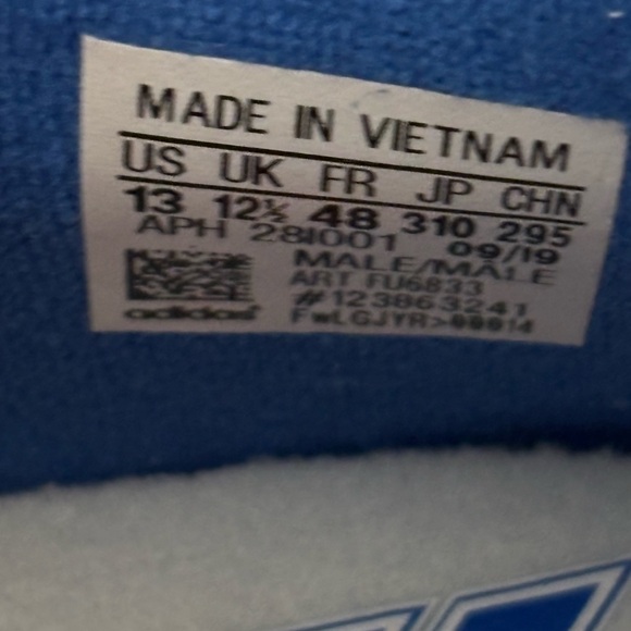 Adidas Rivalry Low in White, Blue, and Orange - Picture 12 of 16